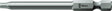 Bit zähhart 1/4" DIN 3126 E6,3 T15x89mm Wera