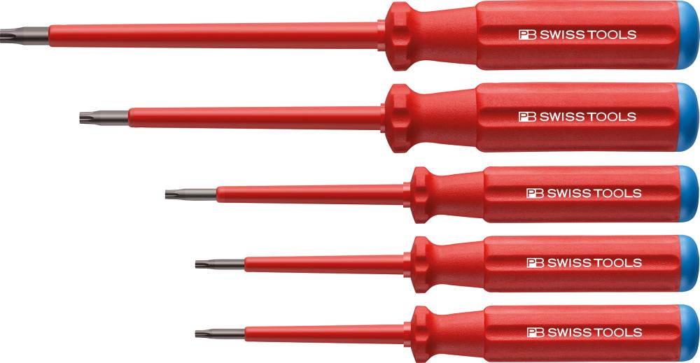 Schraubendreher-Satz VDE 5-teilig Torx im Karton Classic PB Swiss Tools