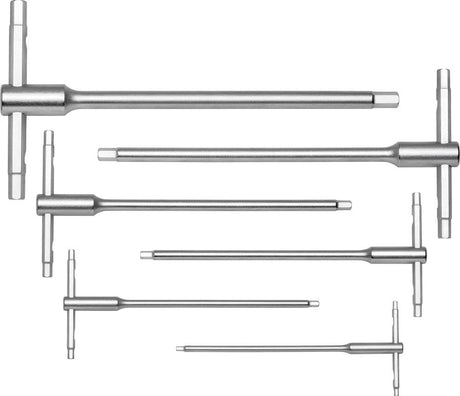 Produktbild von Swiss Tools T-Griff-Schraubendreher-Satz mit Gleitgriff 6-teilig 3-10mm PB 1204.SET 10 7610733275861