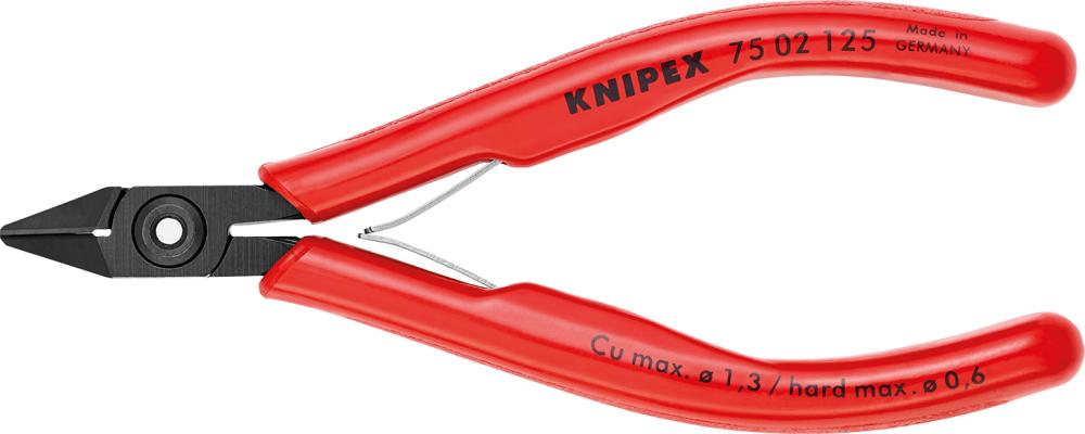 Seitenschneider Elektronik mit Fase 125mm KNIPEX