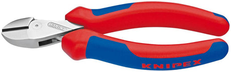 Produktbild von KNIPEX Kompakt-Seitenschneider verchromt mit Kunststoffgriff 160mm 73 05 160 4003773075134