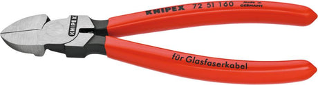 Produktbild von KNIPEX Seitenschneider für Lichtwellenleiter 160mm 72 51 160 4003773028031