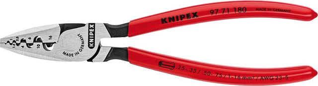 Aderendhülsenzange poliert 180mm qmm KNIPEX 