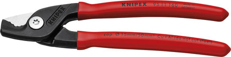 Produktbild von KNIPEX Kabelschere mit Kunststoffgriff 160mm schlanke Kopfform 95 11 160 4003773085904