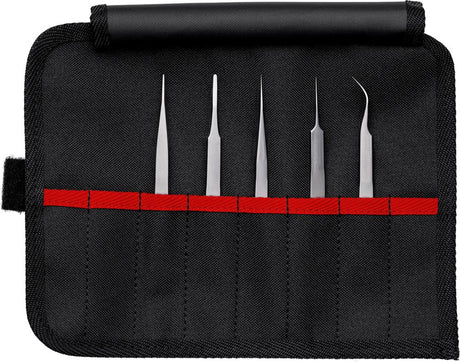 Produktbild von KNIPEX Präzisionspinzetten-Set 5-teilig 92 00 02 92 00 02 4003773087021