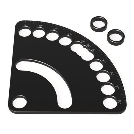 Produktansicht von Siegmund Winkel-Einstellschablone 130 mm 90° nitriert für System 16