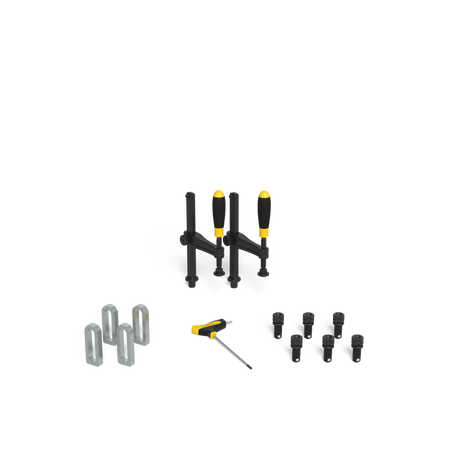 Produktansicht von Siegmund Schweißtisch-Werkzeug-Set A für System 16
