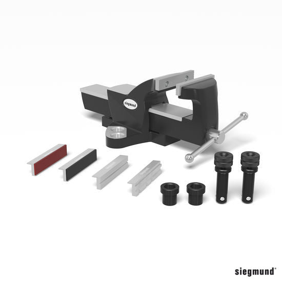 Produktansicht von Siegmund Schraubstock-Set 125 für System 22 mit 30 kN Spannkraft