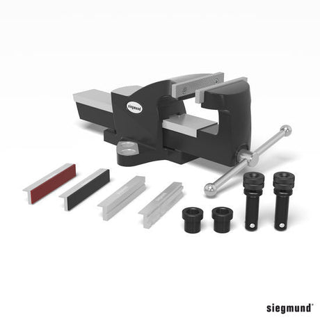 Produktansicht von Siegmund Schraubstock-Set 150 für System 22 mit 40 kN Spannkraft