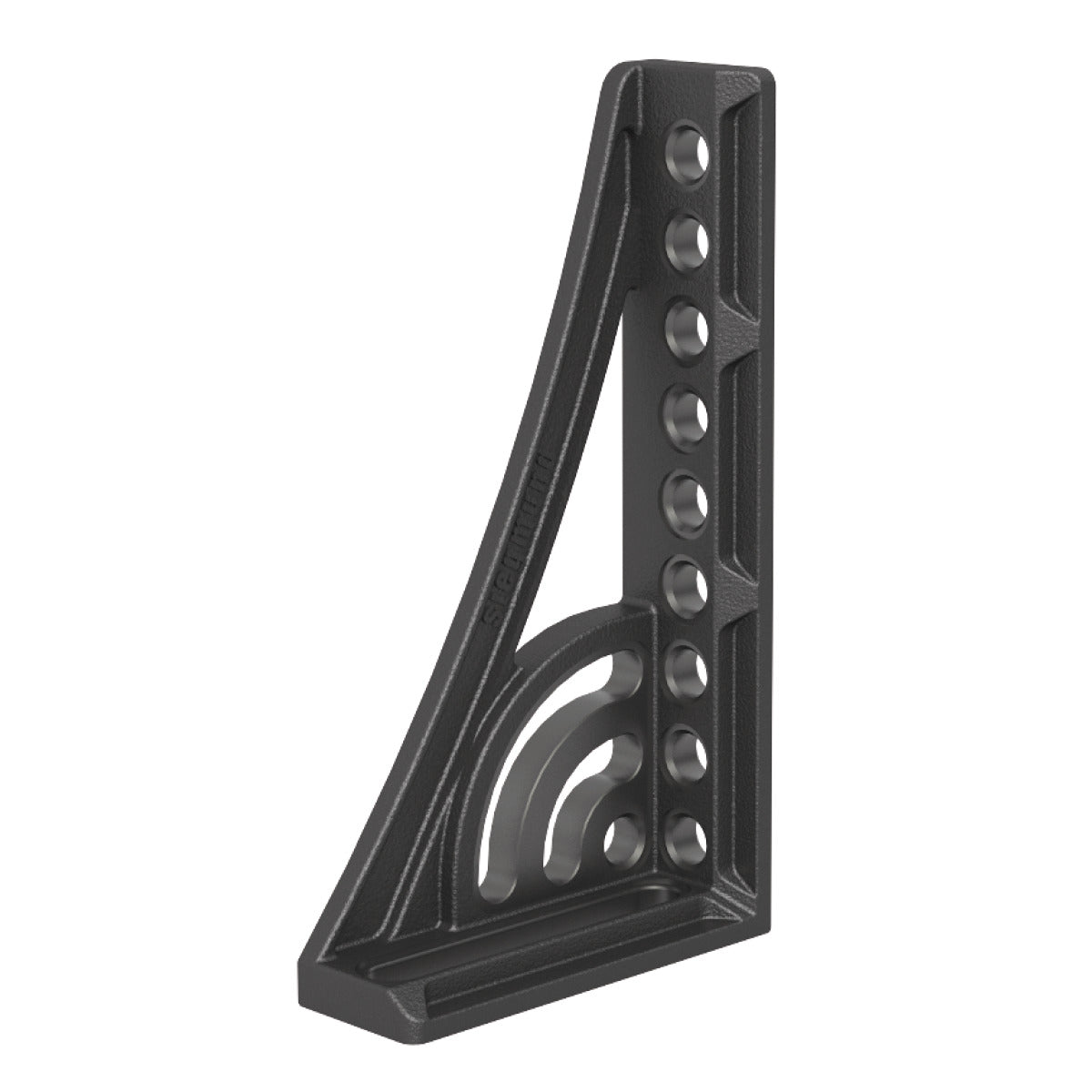 Produktansicht von Siegmund Anschlag- und Spannwinkel 500 G mit Drehwinkel links 276 x 95 x 500 mm Materialstärke 27 mm für System 28