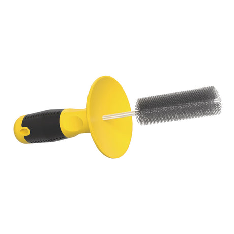 Produktansicht von Siegmund Drahtbürste Ø 30 mm mit Schutzkappe für System 28