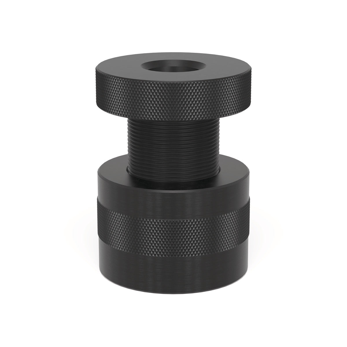 Produktansicht von Siegmund Schraubunterlage Ø 80 mm Höhe 75–110 mm brüniert