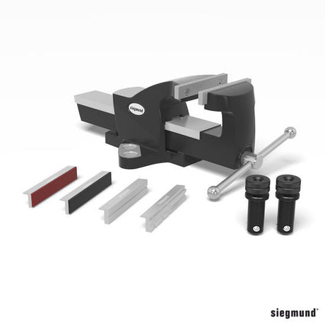 Produktansicht von Siegmund Schraubstock-Set 150 für System 28 mit 40 kN Spannkraft