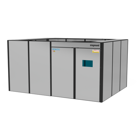 Produktansicht von Siegmund Laserschweißzelle modular 4940 x 3770 x 2520 mm