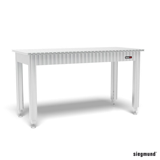 Produktansicht von Siegmund Werkbank 1600 x 700 x 900 mm mit Aluminium-Tischprofilen System 16