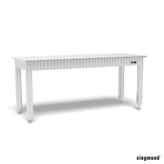 Produktansicht von Siegmund Werkbank 2000 x 700 x 900 mm mit Aluminium-Tischprofilen System 16
