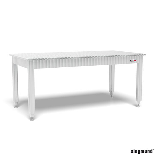 Produktansicht von Siegmund Werkbank 2000 x 1000 x 900 mm mit Aluminium-Tischprofilen System 16