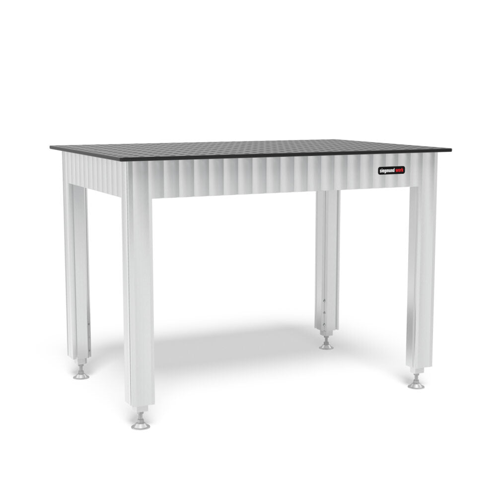 Produktansicht von Siegmund Werkbank 2000 x 1000 x 900 mm mit Stahlplatte System 16