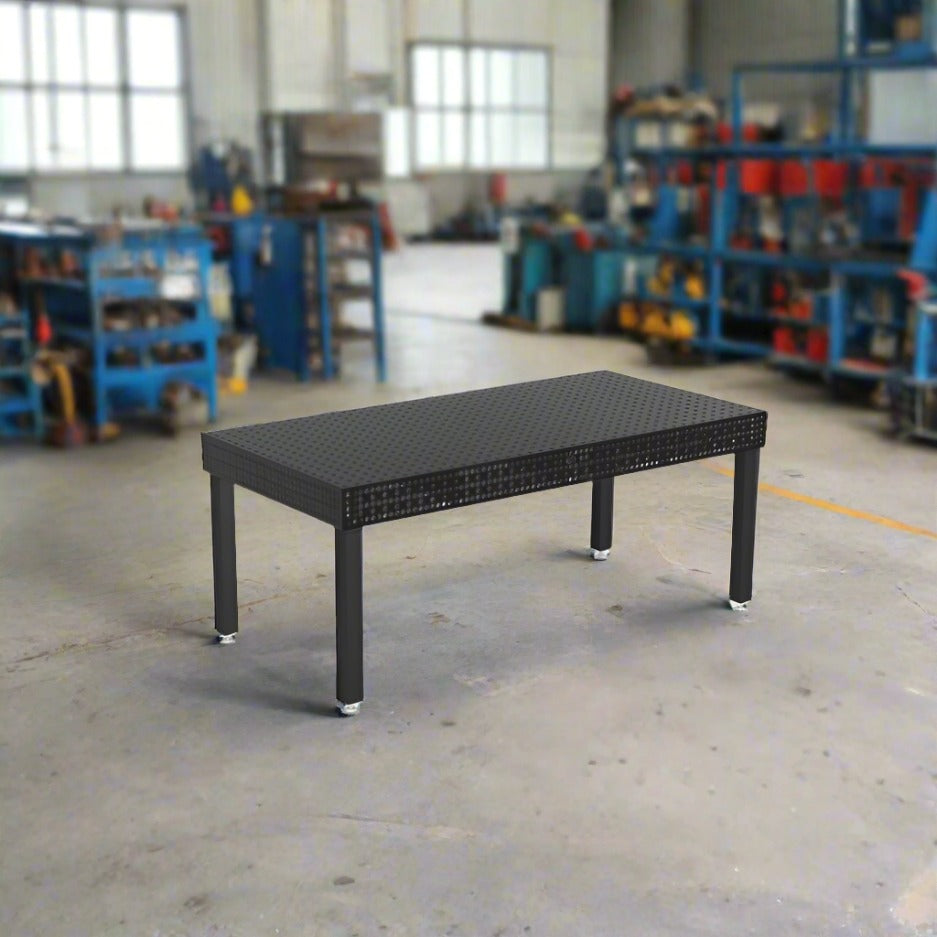 Produktansicht von Siegmund Schweißtisch 2000 x 1000 x 100 mm Professional Extreme 8.7 System 16 Plasmanitriert Höhe 750 mm
