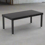 Produktansicht von Siegmund Schweißtisch 2000 x 1000 x 100 mm Professional 750 System 16 Plasmanitriert Höhe 750 mm mit Bodenverankerung