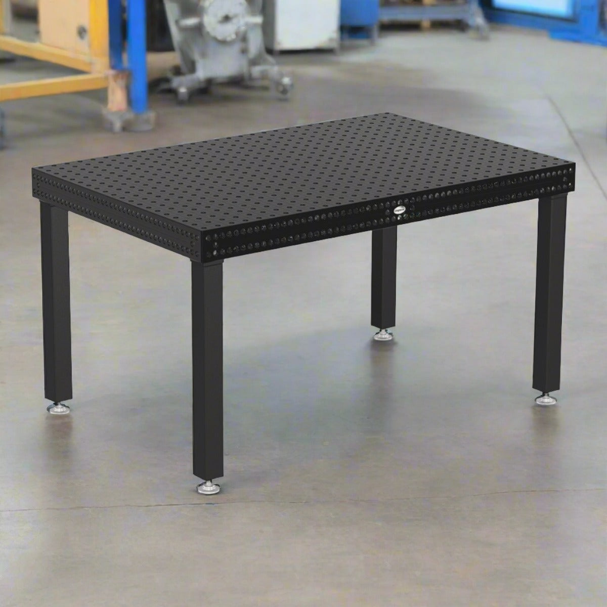 Produktansicht von Siegmund Schweißtisch 1500 x 1000 x 100 mm Professional 750 System 16 Plasmanitriert höhenverstellbar 550-950 mm