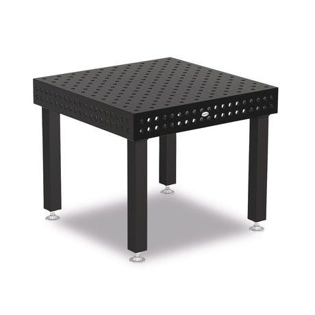 Produktansicht von Siegmund Schweißtisch 1000 x 1000 x 150 mm Professional Extreme 8.7 System 22 Plasmanitriert, Diagonalraster Höhe 800 mm