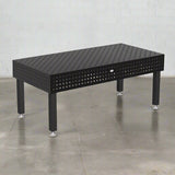 Produktansicht von Siegmund Schweißtisch 2000 x 1000 x 250 mm Professional Extreme 8.7 PLUS System 22 Plasmanitriert, Diagonalraster höhenverstellbar 550-900 mm