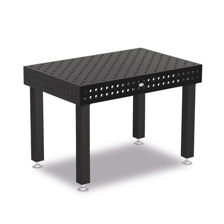 Produktansicht von Siegmund Schweißtisch 1200 x 800 x 150 mm Professional Extreme 8.7 System 22 Plasmanitriert, Diagonalraster höhenverstellbar 500-800 mm
