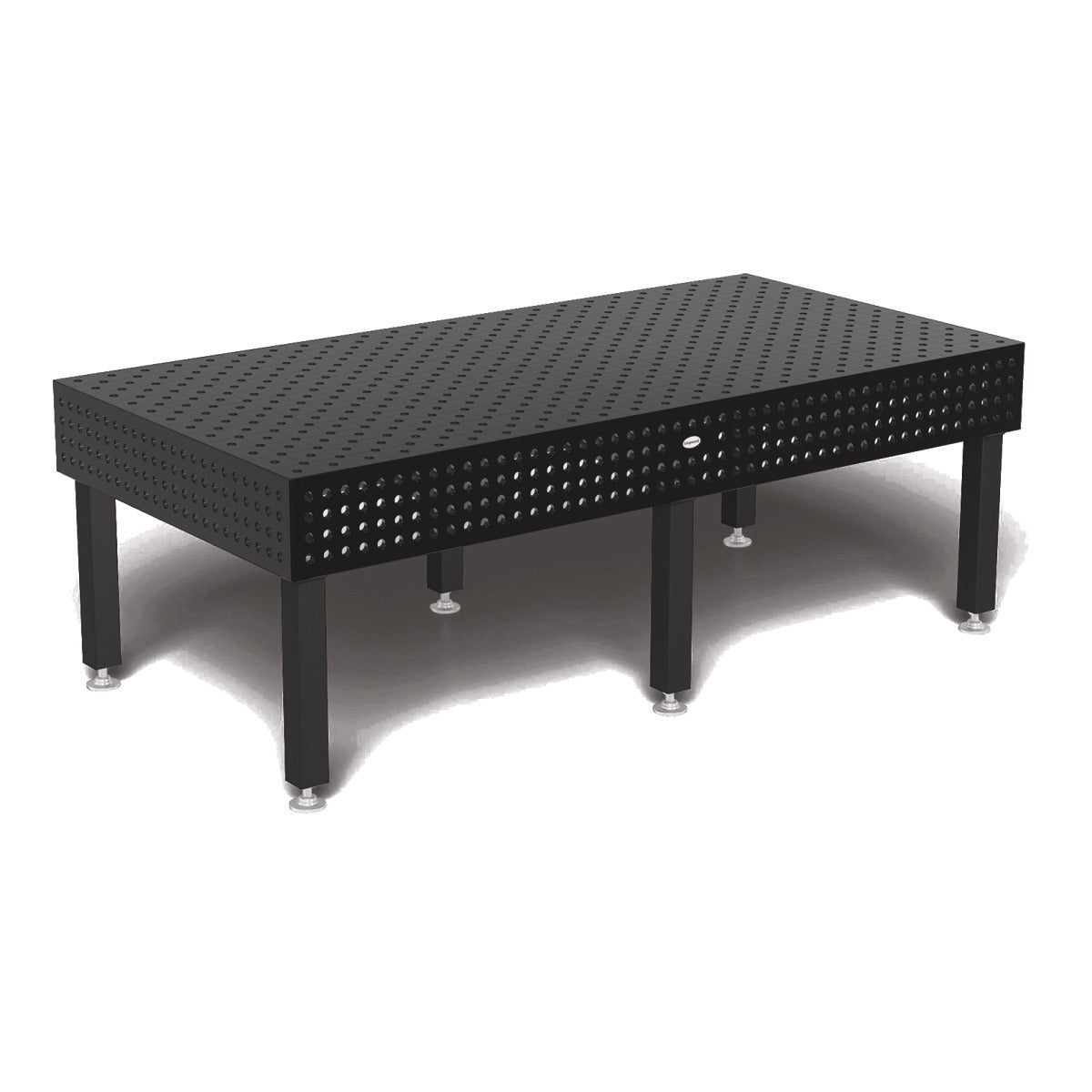 Produktansicht von Siegmund Schweißtisch 2400 x 1200 x 250 mm Professional Extreme 8.7 PLUS System 22 Plasmanitriert, Diagonalraster Höhe 600 mm