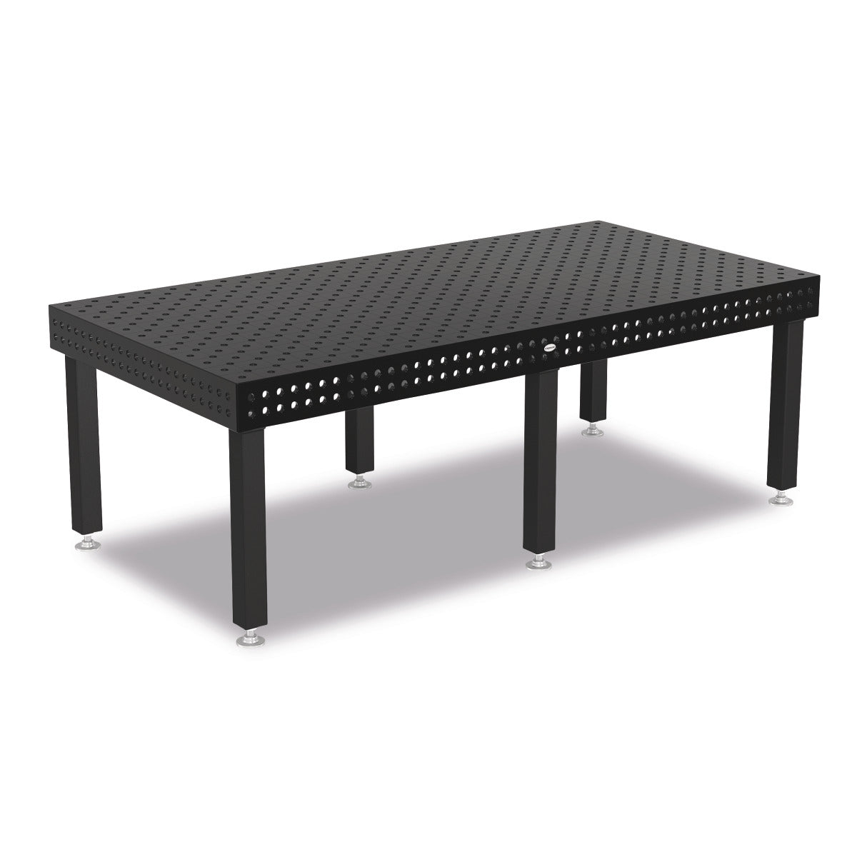 Produktansicht von Siegmund Schweißtisch 2400 x 1200 x 150 mm Professional Extreme 8.7 System 22 Plasmanitriert, Diagonalraster Höhe 700 mm