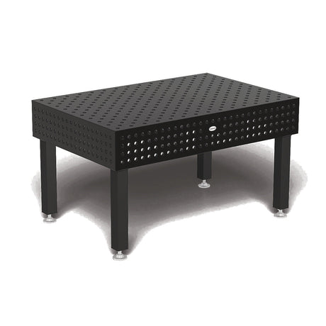 Produktansicht von Siegmund Schweißtisch 1500 x 1000 x 250 mm Professional Extreme 8.7 PLUS System 22 Plasmanitriert, Diagonalraster höhenverstellbar 500-800 mm