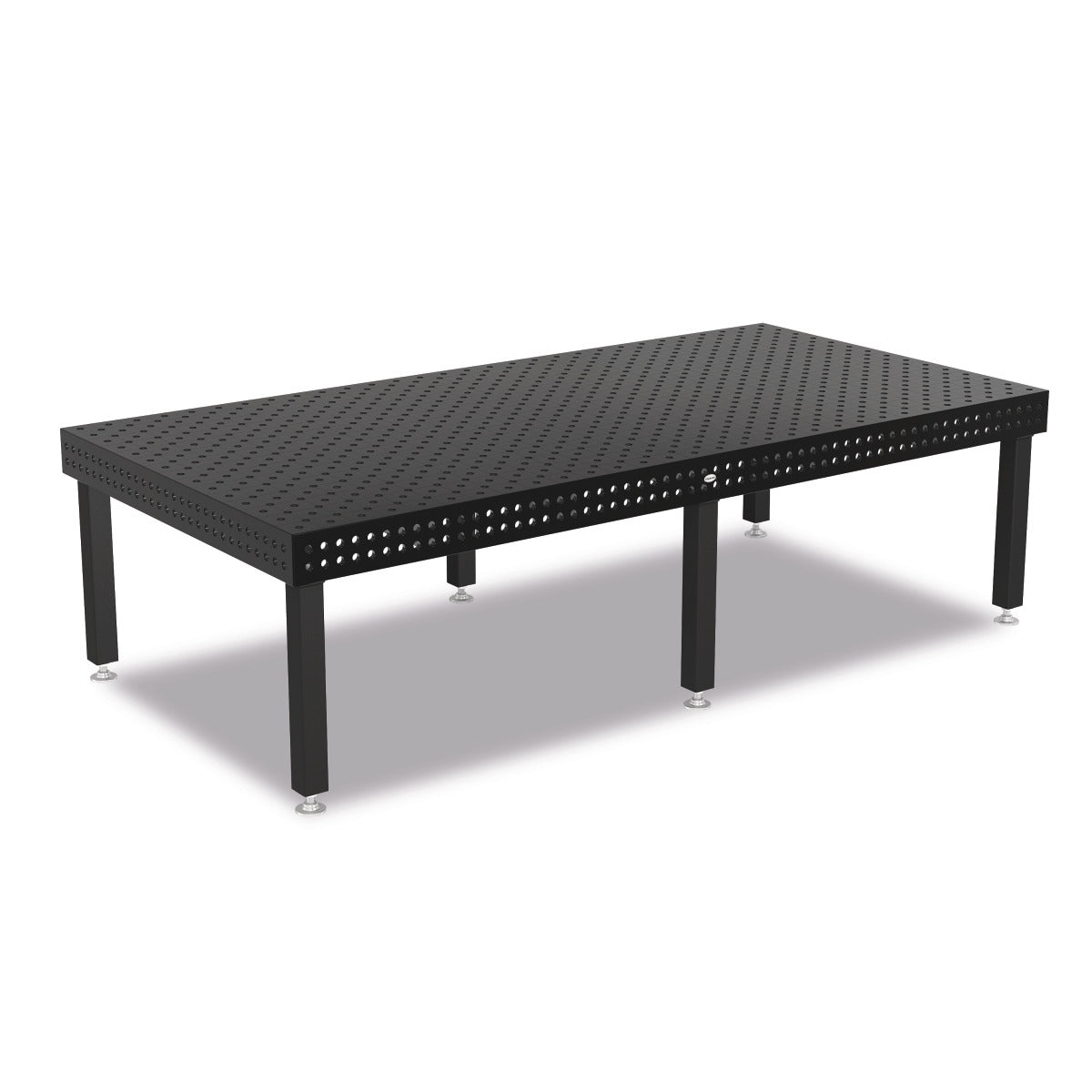 Produktansicht von Siegmund Schweißtisch 3000 x 1500 x 150 mm Professional Extreme 8.7 System 22 Plasmanitriert, Diagonalraster Höhe 800 mm