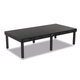 Produktansicht von Siegmund Schweißtisch 3000 x 1500 x 150 mm Professional Extreme 8.7 System 22 Plasmanitriert, Diagonalraster Höhe 800 mm
