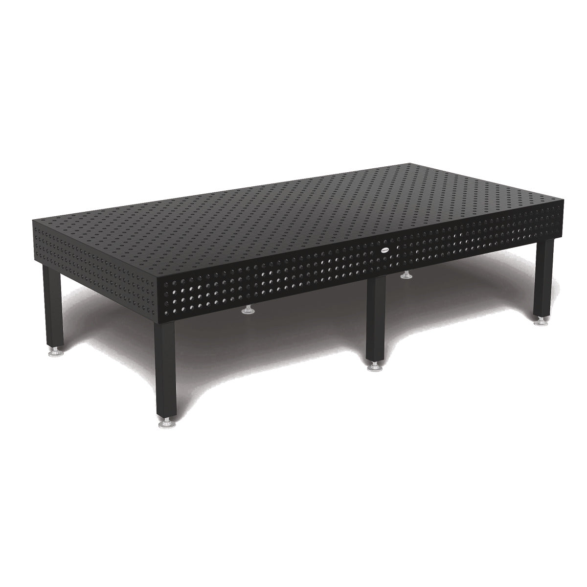Produktansicht von Siegmund Schweißtisch 3000 x 1500 x 250 mm Professional Extreme 8.7 PLUS System 22 Plasmanitriert, Diagonalraster höhenverstellbar 500-800 mm