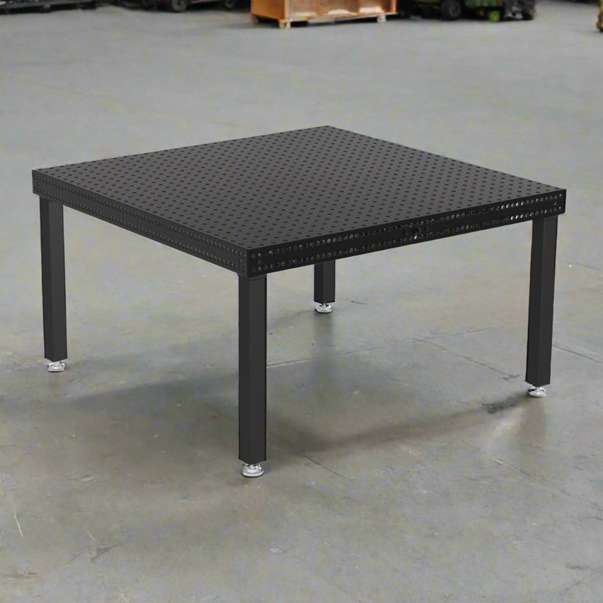 Produktansicht von Siegmund Schweißtisch 1500 x 1500 x 150 mm Professional 750 System 22 Plasmanitriert Höhe 700 mm