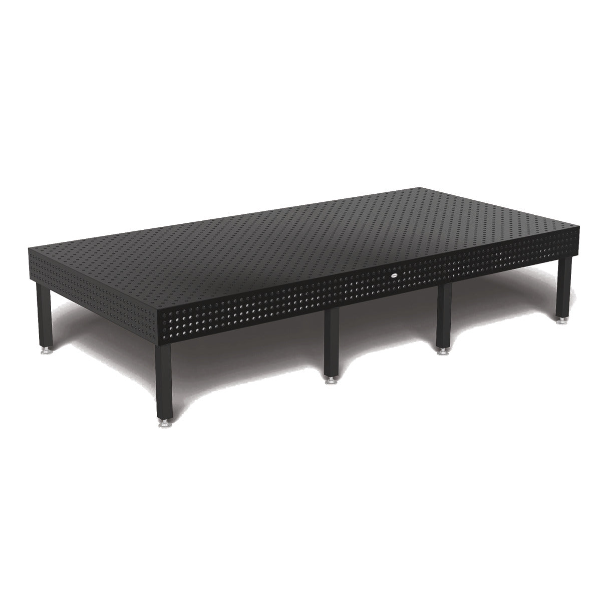 Produktansicht von Siegmund Schweißtisch 4000 x 2000 x 250 mm Professional Extreme 8.7 PLUS System 22 Plasmanitriert, Diagonalraster höhenverstellbar 500-800 mm