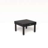 Produktansicht von Siegmund Schweißtisch 1200 x 1200 x 200 mm Professional Extreme 8.7 System 28 Plasmanitriert, Diagonalraster höhenverstellbar 450-750 mm