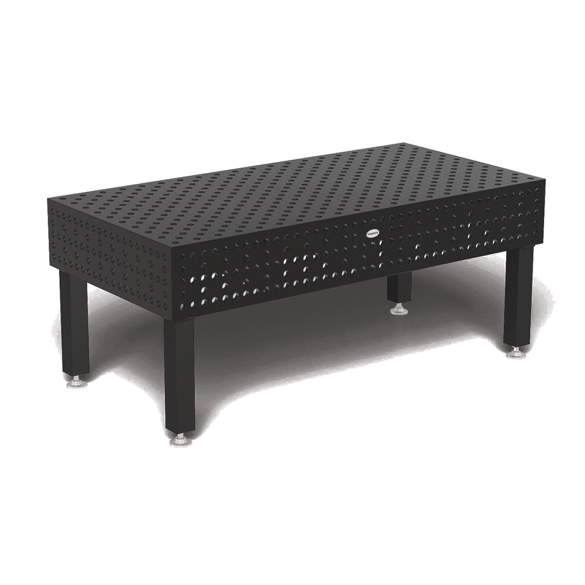Produktansicht von Siegmund Schweißtisch 2000 x 1000 x 300 mm Professional Extreme 8.8 PLUS System 28 Plasmanitriert, Diagonalraster Höhe 550 mm