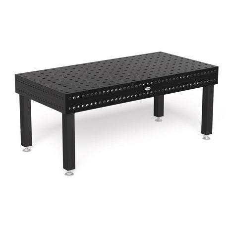 Produktansicht von Siegmund Schweißtisch 2000 x 1000 x 200 mm Professional 750 System 28 Plasmanitriert höhenverstellbar 450-750 mm