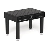 Produktansicht von Siegmund Schweißtisch 1200 x 800 x 200 mm Professional 750 System 28 Plasmanitriert Höhe 650 mm mit Bodenverankerung