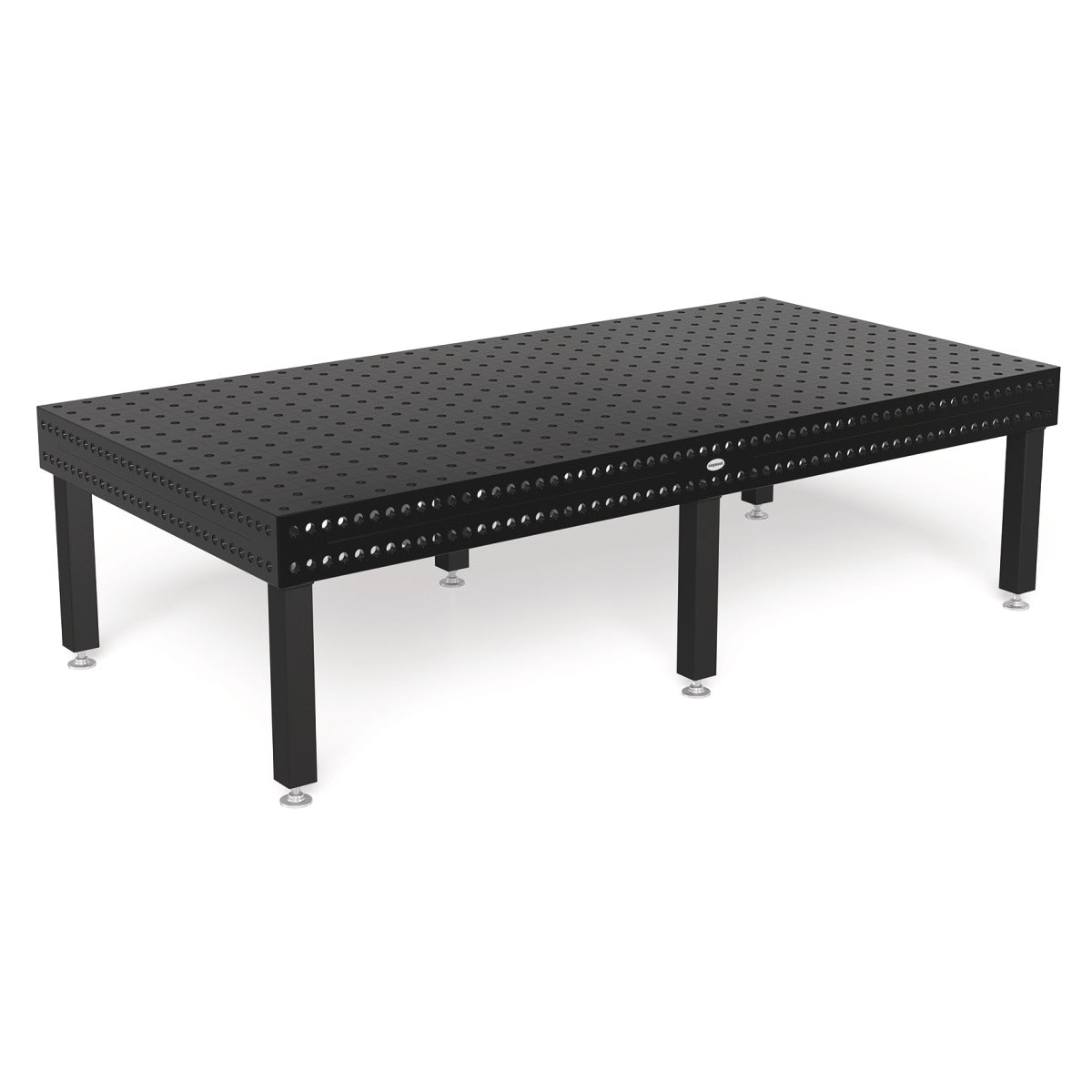 Produktansicht von Siegmund Schweißtisch 3000 x 1500 x 200 mm Professional 750 System 28 Plasmanitriert höhenverstellbar 550-900 mm