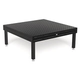 Produktansicht von Siegmund Schweißtisch 2000 x 2000 x 200 mm Professional 750 System 28 Plasmanitriert Höhe 750 mm mit Bodenverankerung