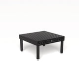Produktansicht von Siegmund Schweißtisch 1500 x 1500 x 200 mm Professional Extreme 8.7 System 28 Plasmanitriert, Diagonalraster Höhe 650 mm mit Bodenverankerung