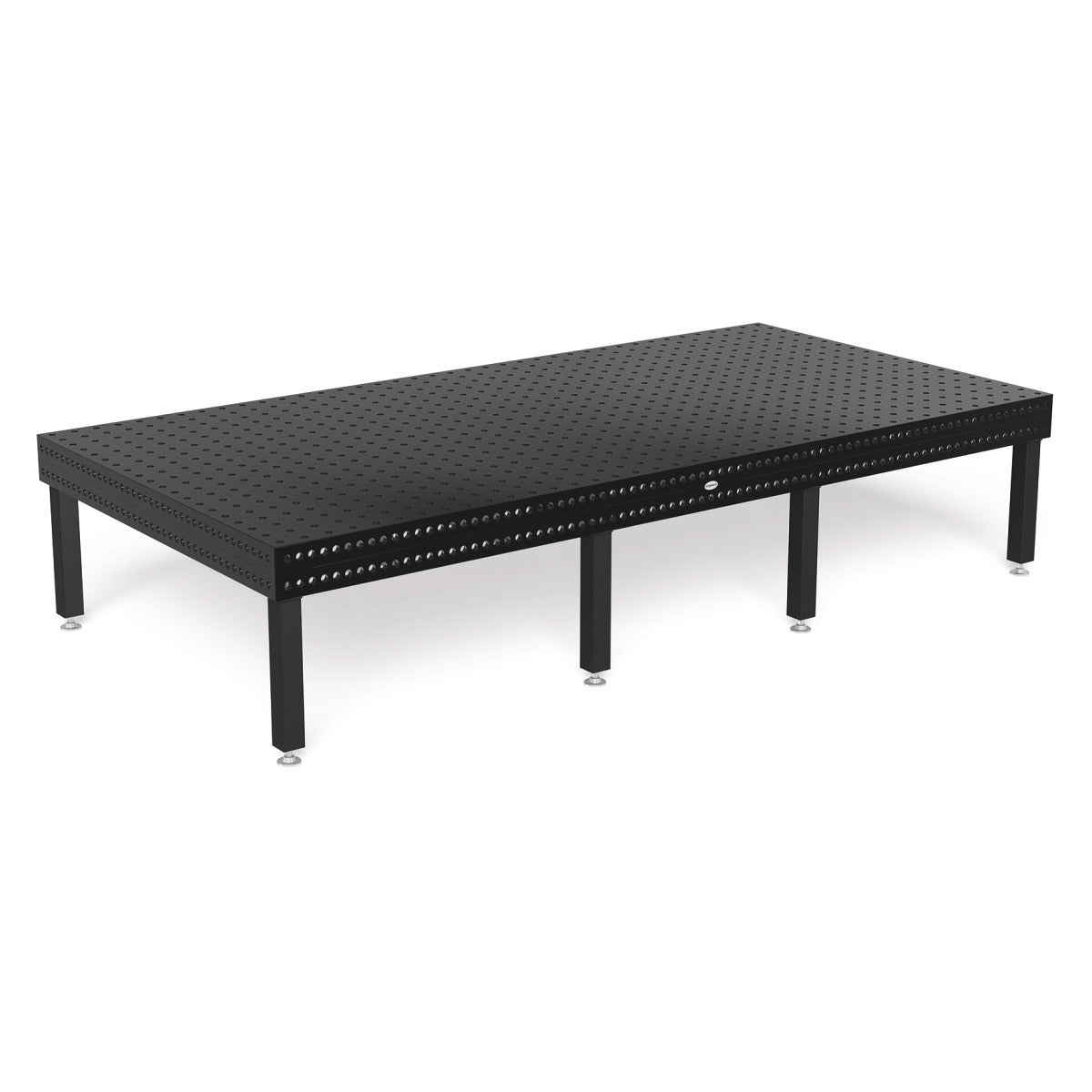 Produktansicht von Siegmund Schweißtisch 4000 x 2000 x 200 mm Professional 750 System 28 Plasmanitriert höhenverstellbar 450-750 mm