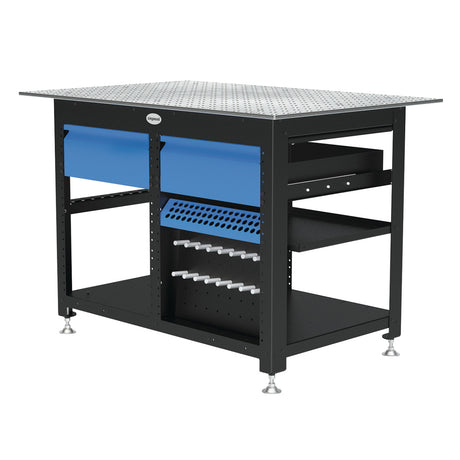 Produktbild von Siegmund Werkbank Workstation Basispaket inkl. 2 Schubladen 164003 4262500756245
