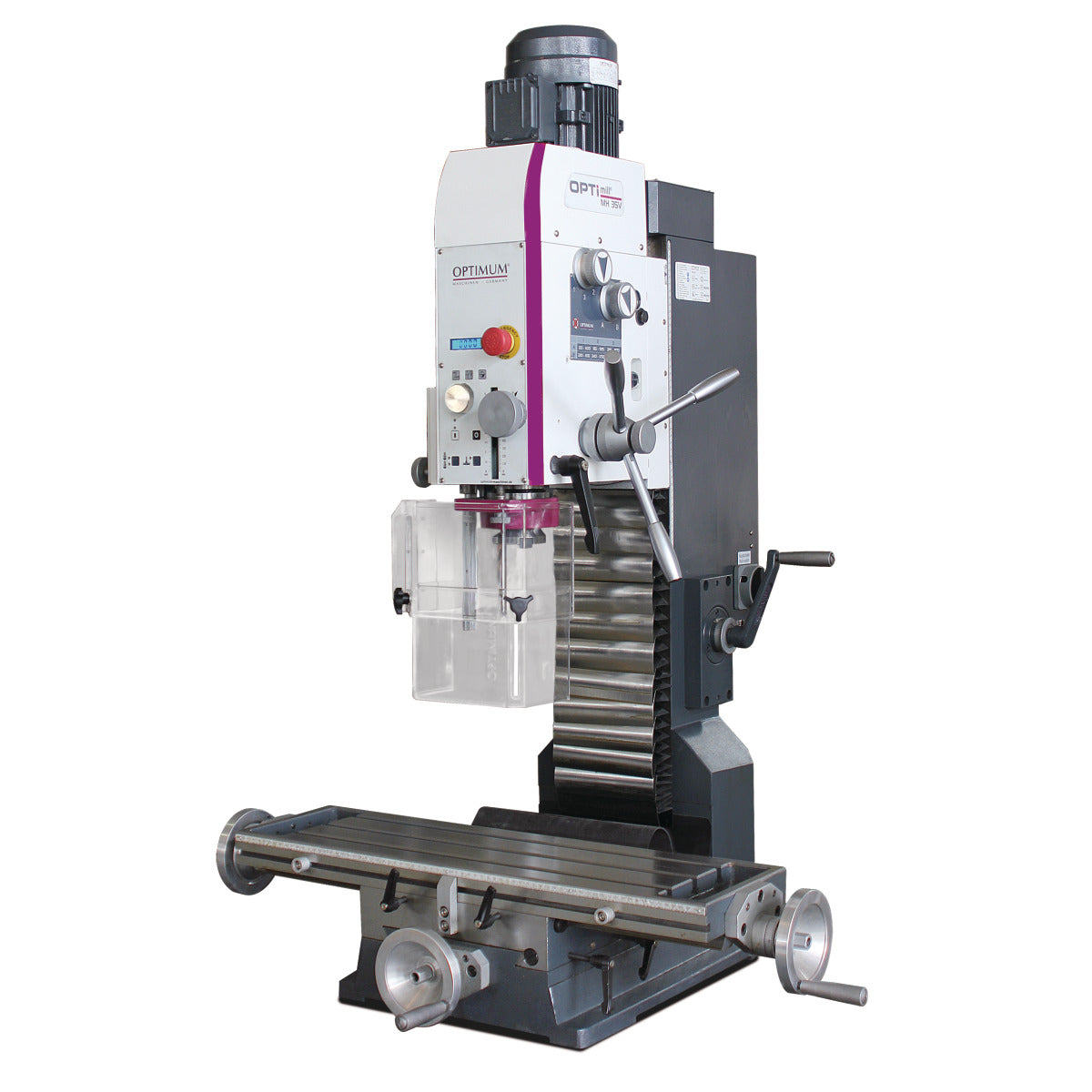 Präzisions-Bohr-Fräsmaschine Optimum OPTImill MH 35V