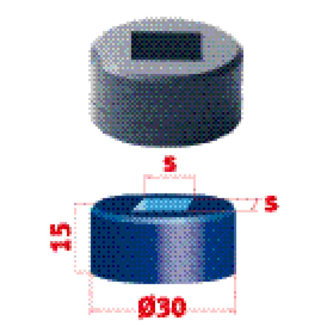 Produktbild von Metallkraft Vierkant-Matrize Nr.30 8,2 mm 388968,2 4036351167952