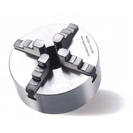 Produktbild von Optimum Vierbacken-Drehfutter Guss Camlock, einzeln spannend Ø 200 mm DIN ISO 702-2 Nr 3442879 4030635031588