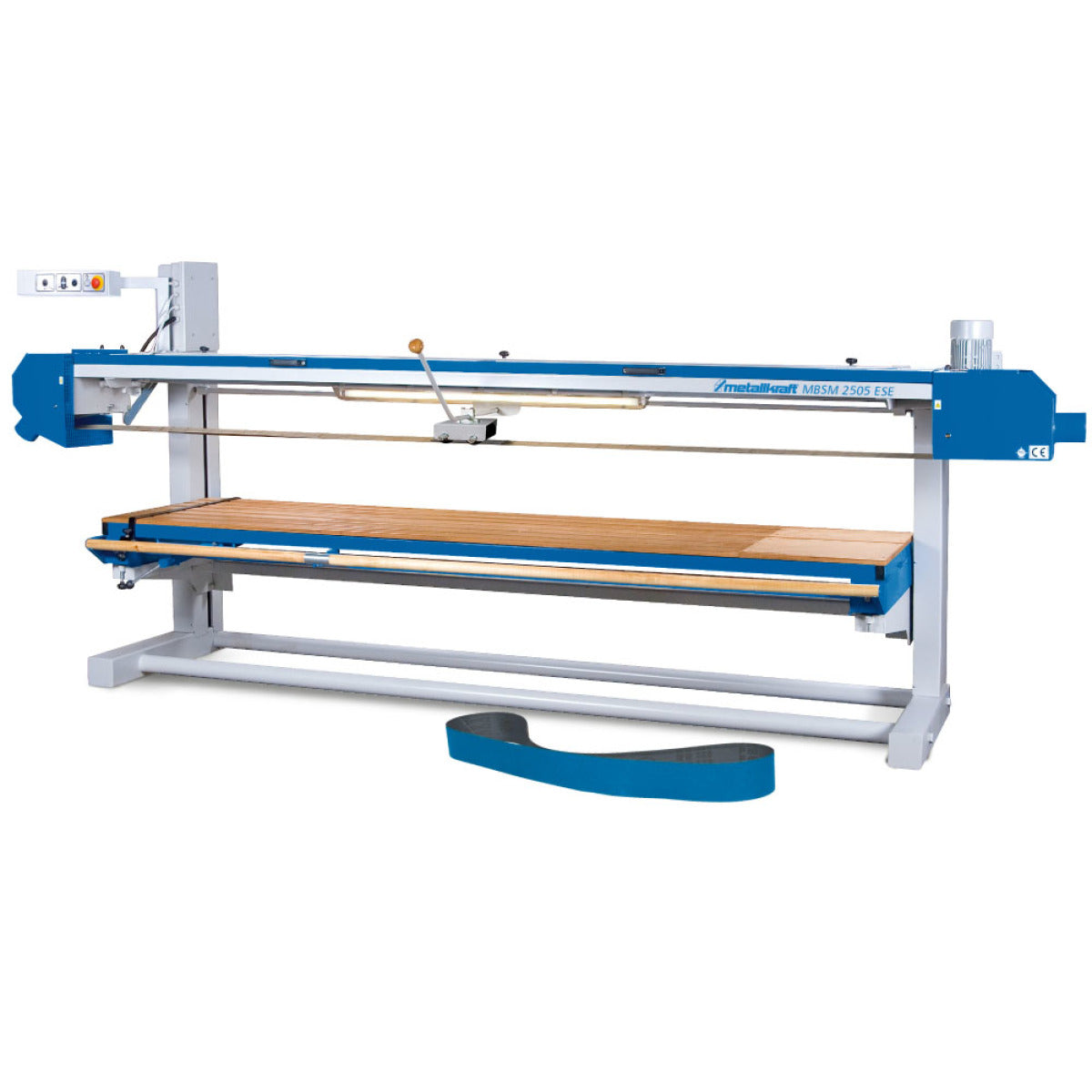 Produktbild von Metallkraft Langbandschleifmaschine MBSM 3005 ESE Aktions-Set 3704030SET 4036351045076