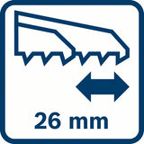 Akku-Stichsäge GST 18V-155 BC, 2 Akku Akku ProCORE18V 4.0Ah, Ladegerät und L-BOXX